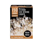 Battery Operated LED String Lights - Indoor / Warm White, 15 metre